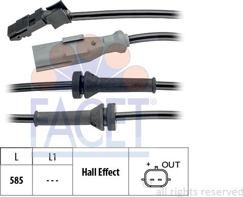 FACET 21.0144 - Датчик ABS, частота вращения колеса autosila-amz.com