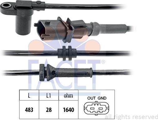 FACET 21.2048 - Датчик ABS, частота вращения колеса autosila-amz.com