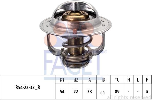 FACET 7.8693S - Термостат охлаждающей жидкости / корпус autosila-amz.com