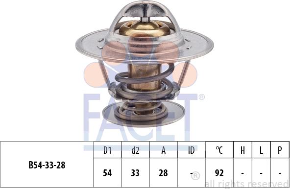 FACET 7.8213S - Термостат охлаждающей жидкости / корпус autosila-amz.com