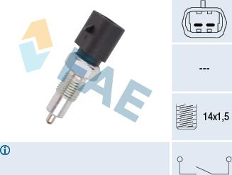 FAE 40480 - Датчик, переключатель, фара заднего хода autosila-amz.com