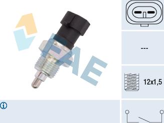 FAE 40511 - Датчик, переключатель, фара заднего хода autosila-amz.com