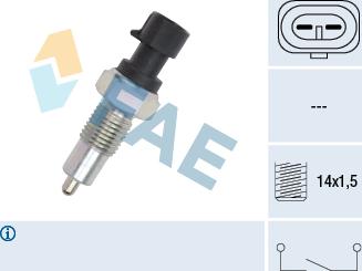 FAE 40520 - Датчик, переключатель, фара заднего хода autosila-amz.com