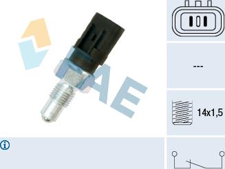 FAE 41240 - Датчик, переключатель, фара заднего хода autosila-amz.com