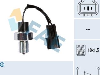 FAE 41239 - Датчик, переключатель, фара заднего хода autosila-amz.com