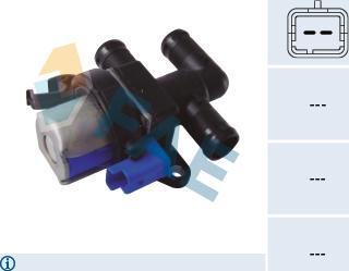 FAE 55007 - Control valve (Heating) autosila-amz.com