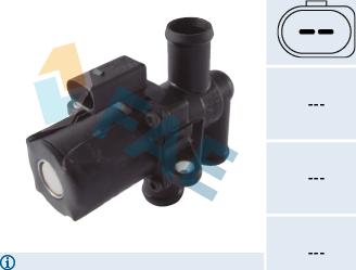 FAE 55012 - Регулирующий клапан охлаждающей жидкости autosila-amz.com