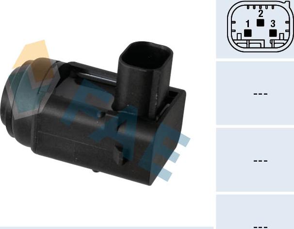 FAE 66054 - Датчик, система помощи при парковке autosila-amz.com
