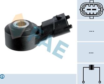 FAE 60105 - Датчик детонации autosila-amz.com