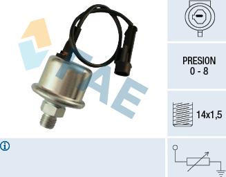 FAE 14030 - Датчик, давление масла autosila-amz.com