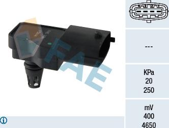 FAE 15044 - Датчик давления воздуха Opel autosila-amz.com