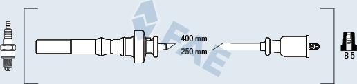 FAE 85383 - Комплект проводов зажигания autosila-amz.com