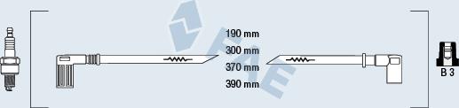 FAE 85250 - Комплект проводов зажигания autosila-amz.com