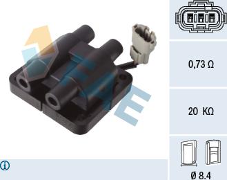 FAE 80440 - Ignition Coil autosila-amz.com