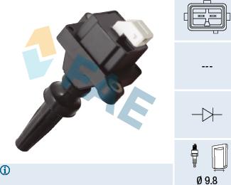 FAE 80453 - Ignition Coil autosila-amz.com