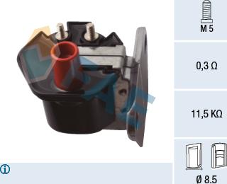 FAE 80463 - Ignition Coil autosila-amz.com