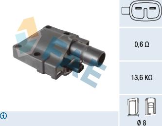 FAE 80473 - Катушка зажигания autosila-amz.com