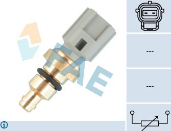 FAE 33736 - Датчик, температура охлаждающей жидкости autosila-amz.com