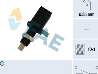 FAE 24070 - Выключатель фонаря сигнала торможения autosila-amz.com