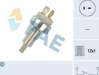 FAE 24180 - Выключатель фонаря сигнала торможения autosila-amz.com