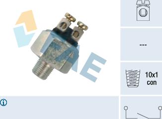 FAE 20020 - Выключатель фонаря сигнала торможения autosila-amz.com