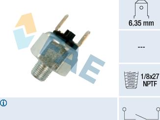 FAE 21010 - Выключатель фонаря сигнала торможения autosila-amz.com