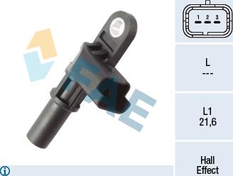 FAE 79444 - Camshaft position sensor autosila-amz.com