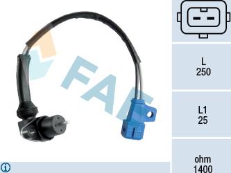 FAE 79080 - Датчик импульсов, коленвал autosila-amz.com