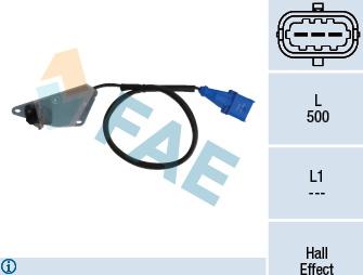 FAE 79108 - Датчик, положение распределительного вала autosila-amz.com