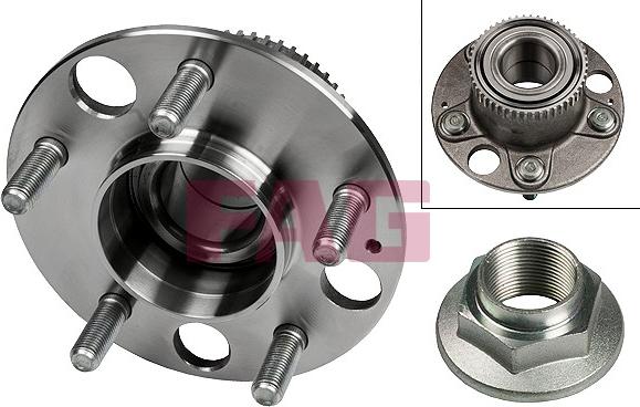 FAG 713 6177 70 - Комплект подшипника ступицы колеса autosila-amz.com