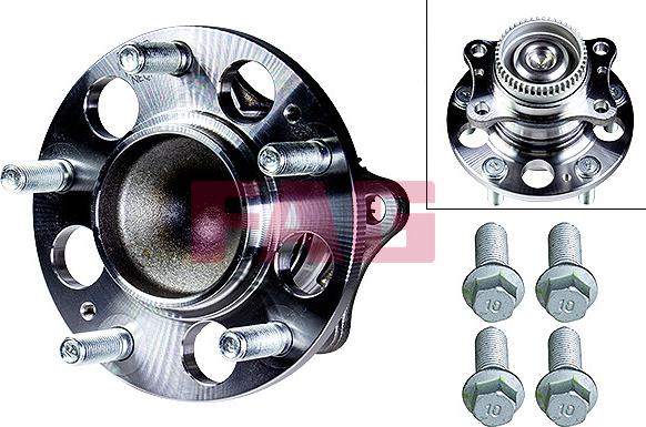 FAG 713 6268 50 - Комплект подшипника ступицы колеса autosila-amz.com