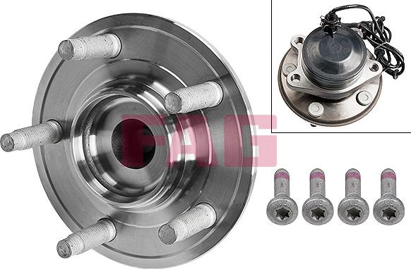 FAG 713 6204 50 - Комплект подшипника ступицы колеса autosila-amz.com