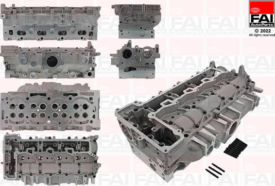 FAI AutoParts BCH266 - Головка цилиндра autosila-amz.com