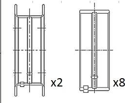 FAI AutoParts BM1056-025 - Подшипник коленвала autosila-amz.com