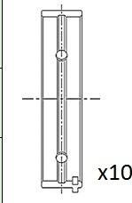 FAI AutoParts BM1052-020 - Подшипник коленвала autosila-amz.com