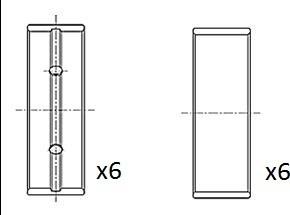 FAI AutoParts BM1061-STD - Подшипник коленвала autosila-amz.com