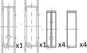 FAI AutoParts BM1068-025 - Подшипник коленвала autosila-amz.com