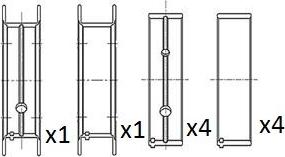 FAI AutoParts BM1067-025 - Подшипник коленвала autosila-amz.com