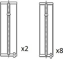 FAI AutoParts BM1005-050 - Подшипник коленвала autosila-amz.com