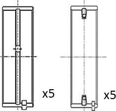 FAI AutoParts BM1002-025 - Подшипник коленвала autosila-amz.com