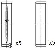 FAI AutoParts BM1019-030 - Подшипник коленвала autosila-amz.com