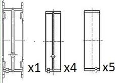 FAI AutoParts BM1010-025 - Подшипник коленвала autosila-amz.com