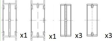 FAI AutoParts BM1013-025 - Подшипник коленвала autosila-amz.com