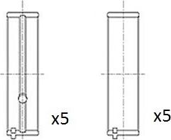 FAI AutoParts BM1038-030 - Подшипник коленвала autosila-amz.com