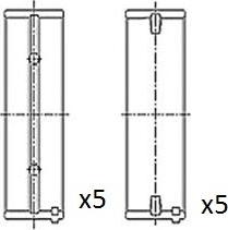 FAI AutoParts BM1029-025 - Подшипник коленвала autosila-amz.com