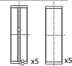 FAI AutoParts BM1023-030 - Подшипник коленвала autosila-amz.com