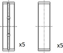 FAI AutoParts BM1112-025 - Подшипник коленвала autosila-amz.com