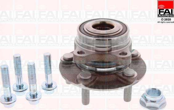 FAI AutoParts FHBK1159 - Комплект подшипника ступицы колеса autosila-amz.com