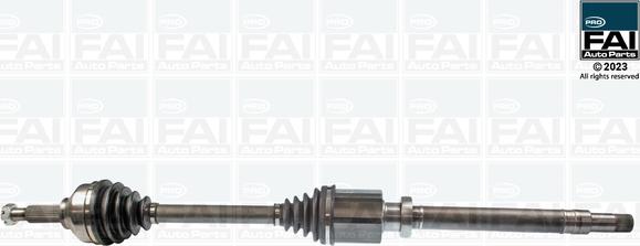 FAI AutoParts FPDS115 - Приводной вал autosila-amz.com