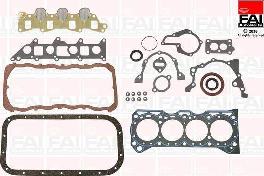 FAI AutoParts FS370 - Комплект прокладок, двигатель autosila-amz.com